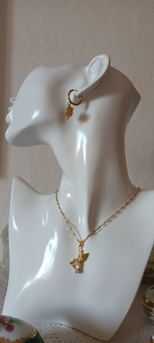 collier colibri