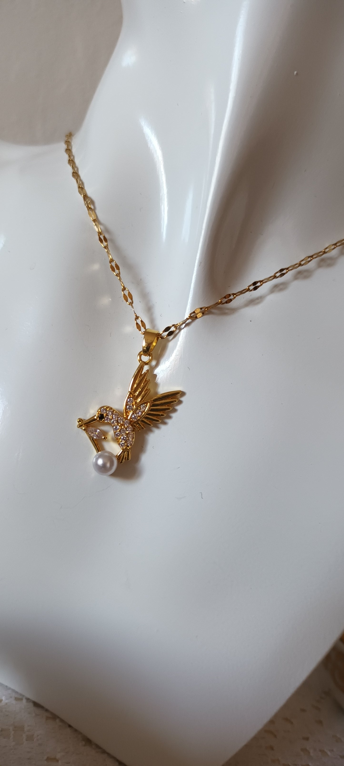 collier colibri